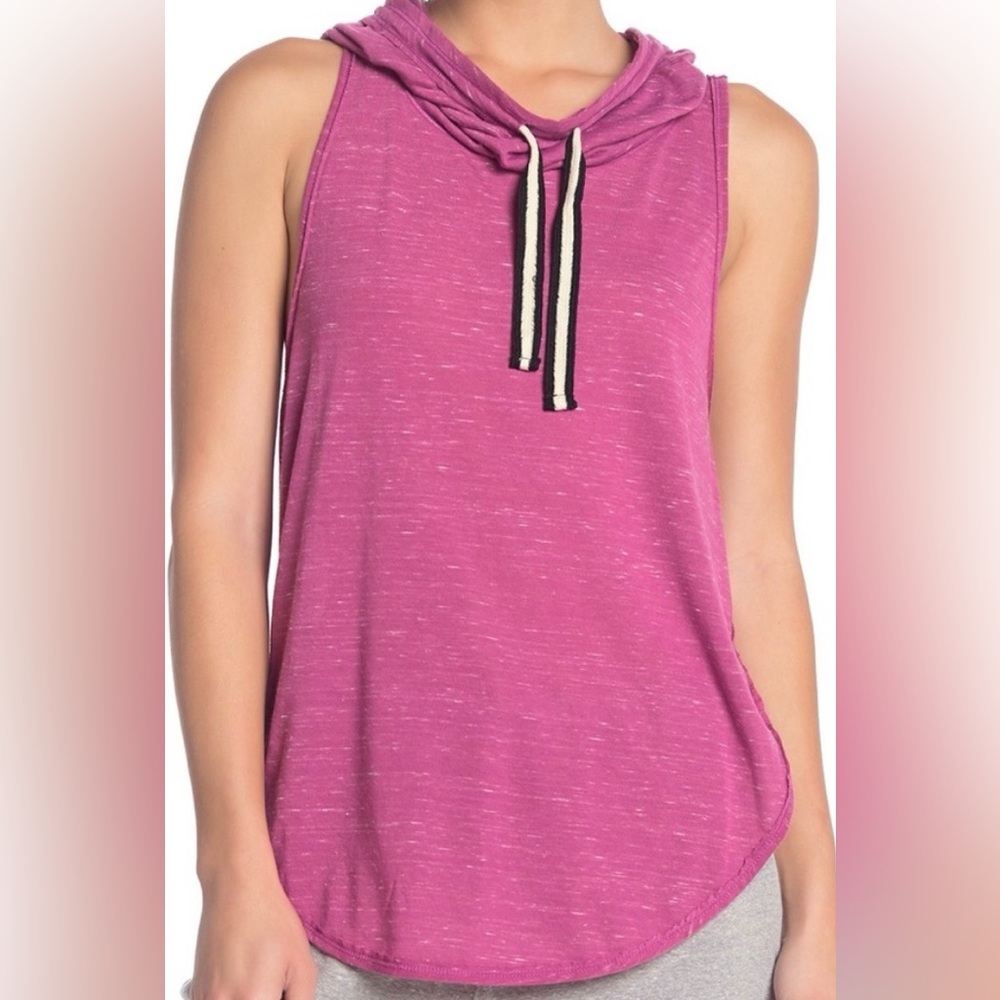 Free People Hooded Tank Top